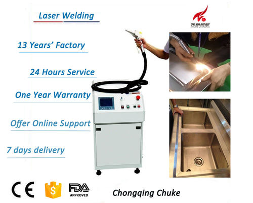 Trung Quốc Thiết bị hàn thép không gỉ CE, bồn rửa nhà bếp bằng máy hàn Laser nhà cung cấp